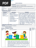 Sesion de Aprendizaje Martes 20 de Junio