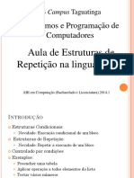 Aula Estruturas de Repetição