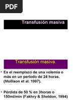 Transfucion Masiva