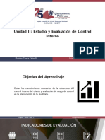 Unidad II Evaluacion y Control Interno