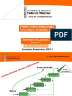 Sesión 3 Etapas para Crear Un Modelo de BI