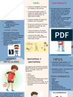 Triptico Flyer Pasteleria Panaderia Infantil Cafe