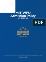 Admission Policy 2023 24