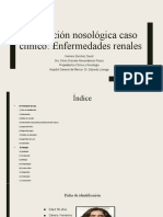 Integración Nosológica Caso Clínico Enfermedades Renales - Herrera Sanchez David