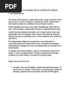 Los 30 Dioses Principales de La Civilización Azteca