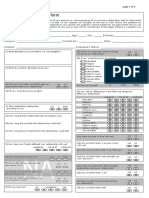 Relationship Evaluation Form