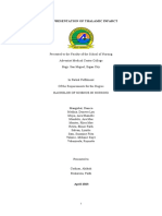 Case Presentation Thalamic Infarct Latest