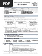 Carta Descriptiva Métodos de Estudio Bíblico