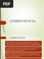 Competencia Procesal