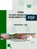 Relatorio Final - Plano Municipal de Saneamento Basico - Pirapora MG