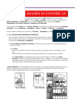 Ficha de Refuerzo Actividades Economicas