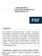 Tendências Pedagógicas para Concurso