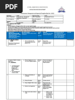 Performance Plan Form