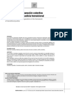 Reparación Colectiva en El Marco de La Justicia Tradicional