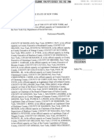 Petition City of New York V Rockland County Et Al