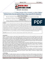 Optimization of Pressure Swing Absorber