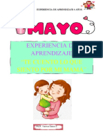 EA-4años TE CUENTO LO QUE SIENTO POR MI MAMÁ Abril