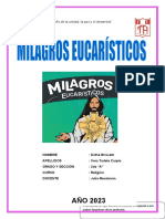 10 Milagros Eucarísticos