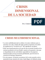 Crisis Multidimensional de La Sociedad