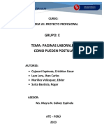 Trabajo #2 Paginas Laborales y Su Forma de Postular