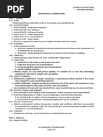 Section - 08 35 00 - Folding Doors