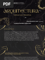 Arquitectura Vernacula y Regional