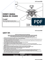 Westinghouse Crusader Ul Es Crusader wh09 Manual de Usuario