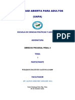 Derecho Procesal Penal 2 Tarea 1