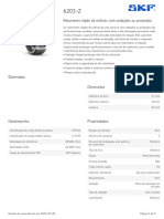 SKF 6203-Z Specification