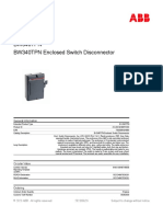 ABB WEATHER PROOF ISOLATOR - Battery Disconnector