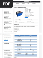 CATL 37V 50ah Lithium Ternary Battery Cell - LiFePO4 Battery