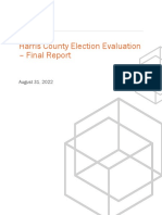 Fors Marsh HC Election Audit Report - Final