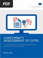 ENISA Report - Conformity Assessment of Qualified Trust Service Providers