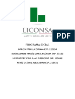 Informe Liconsa