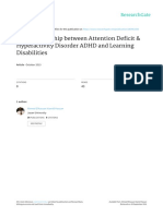 The Relationship Between Attention Deficit Hyperactivity Hassan AEH 2015