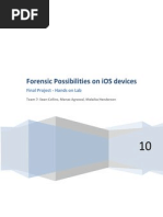 Forensic Possibilities On Ios Devices