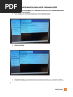 Configuracion Indicador Fairbanks 2550