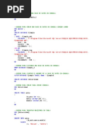 Codigo para Crear Una Base de Datos en Consola