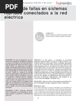 Extra 10 Análisis de Fallas en Sistemas Híbridos Conectados A La Red Eléctrica