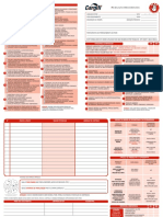 Formulário PARE - Pré Avaliação de Riscos Envolvidos