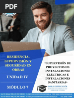 Módulo 7 - Residencia, Supervisión y Seguridad en Obras