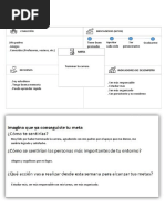 Tabla de Plan de Vida