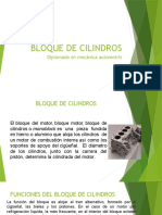 BLOQUE DE CILINDROS - PRESENTACIÓN No. 4