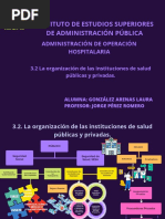 Mapa Mental Organizacion de Las Instituciones de Salud Publicas y Privadas