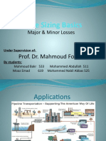 Lecturer Notes On Pipe Sizing Basics