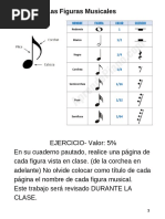 Ejercicios Teoría Musical Septimo Grado