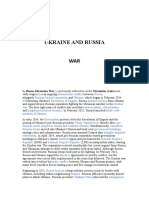 Ukraine War Updates 2022-2023