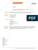 ALLEN 8300FR Technical Data Sheet