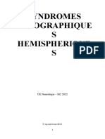 2 Syndromes Topographiques Hémisphériques 2022