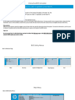 HP Spectre x360 13-Ap0000 Convertible PC: Interactive BIOS Simulator